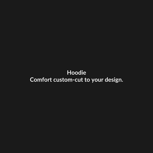 Custom hoodie placeholder image